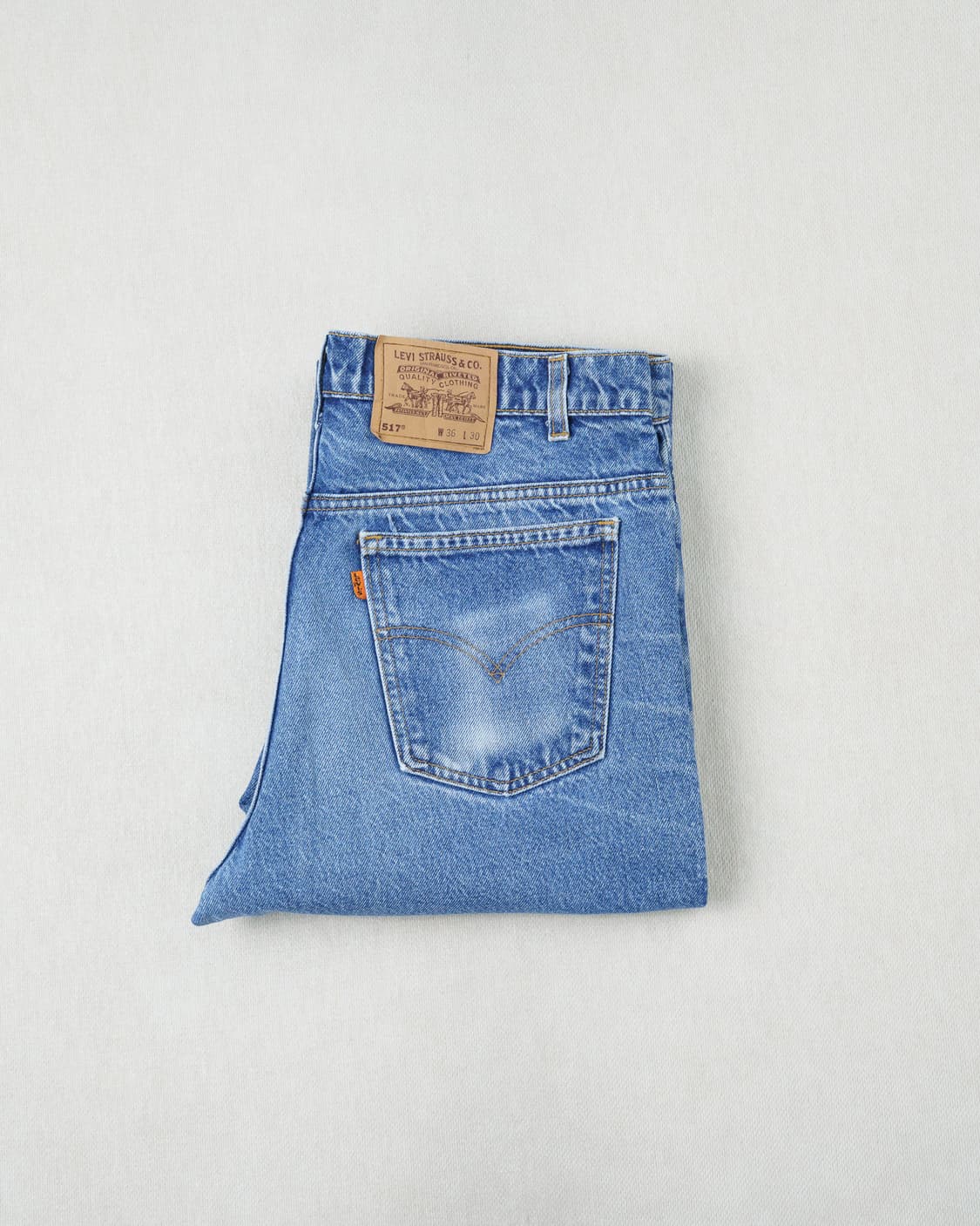 (허리 46) 90s 리바이스 517 부츠컷 데님 팬츠 상품이미지1
