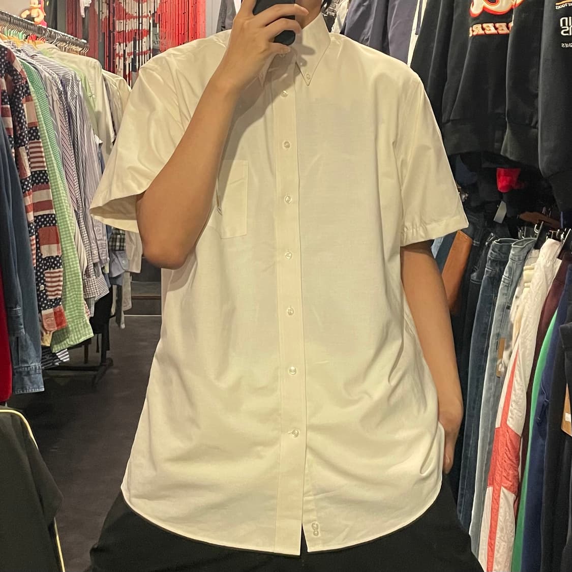 [IM] carhartt 칼하트 아이보리 반팔셔츠 상품이미지5