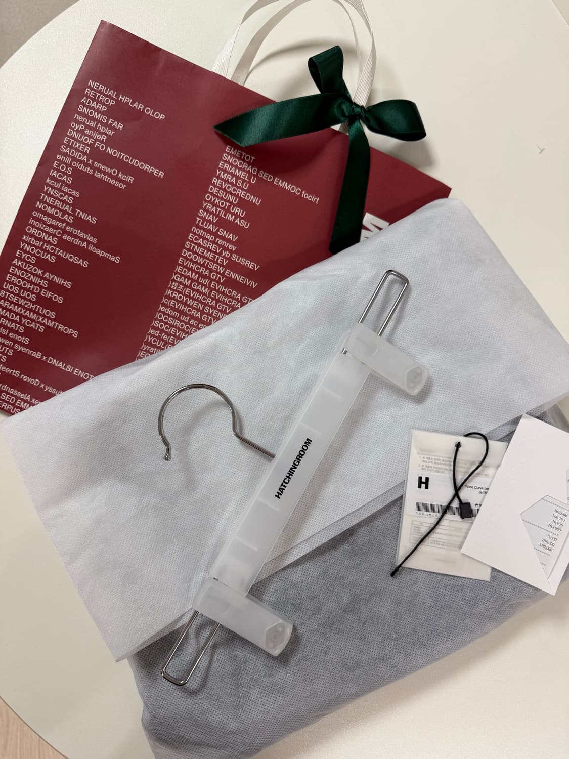 해칭룸 와이드 커브진 제트블랙 1사이즈(XS) 상품이미지1