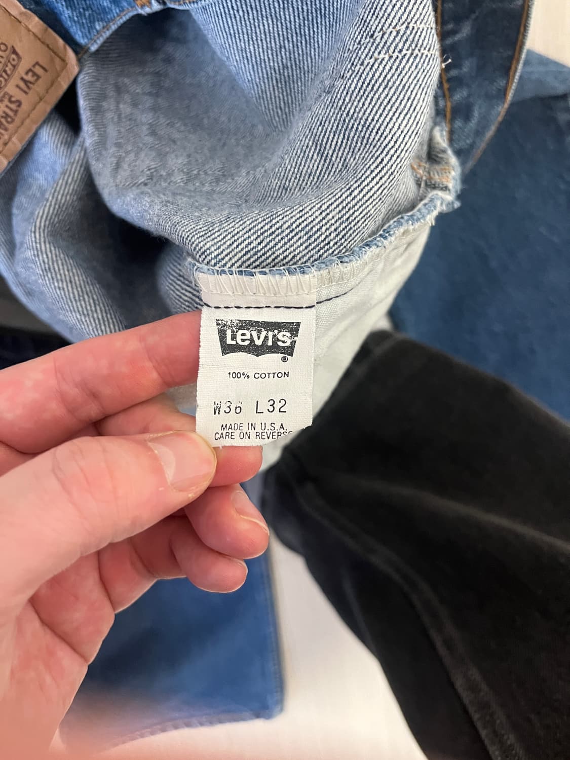 90s made in usa 리바이스 517 오렌지탭 36 상품이미지2