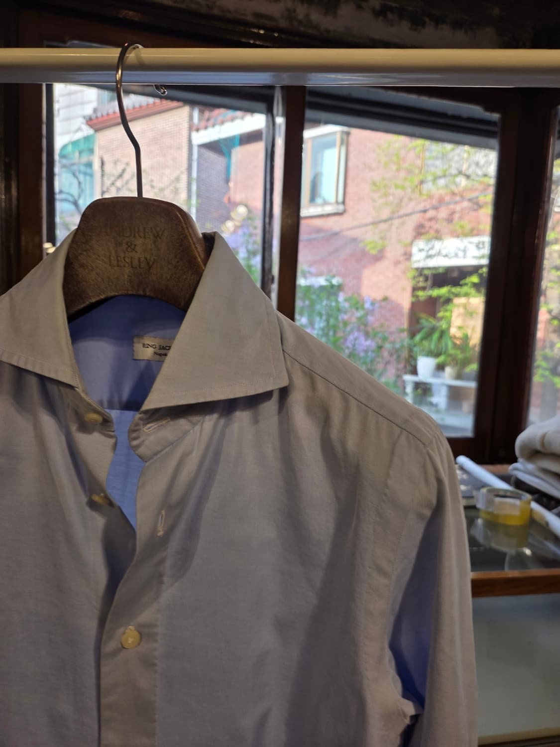 링자켓 나폴리 풀핸드메이드 셔츠 상품이미지3