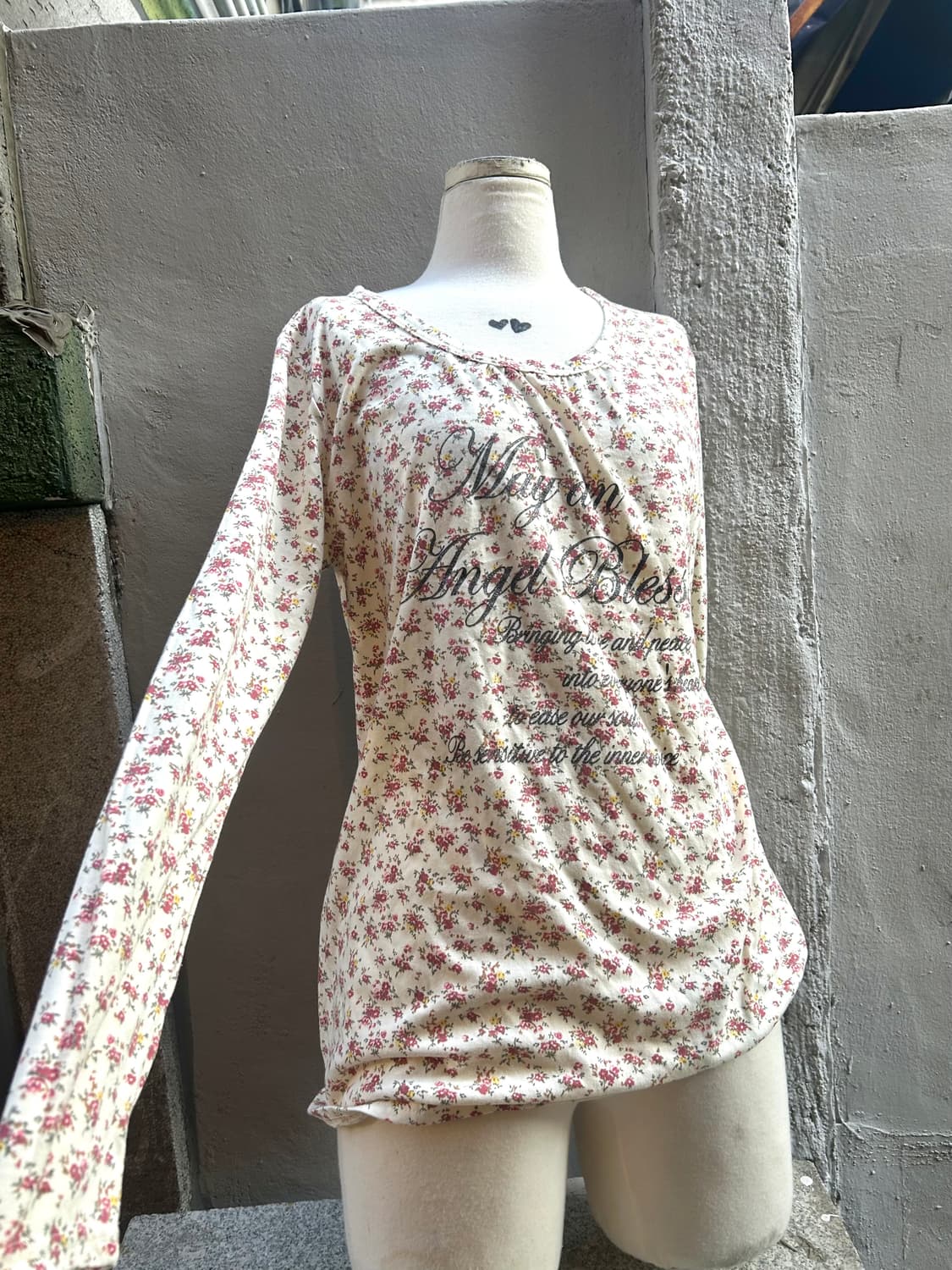 *새상품* 일본빈티지 모리 플라워 프린팅 롱슬리브 상품이미지1