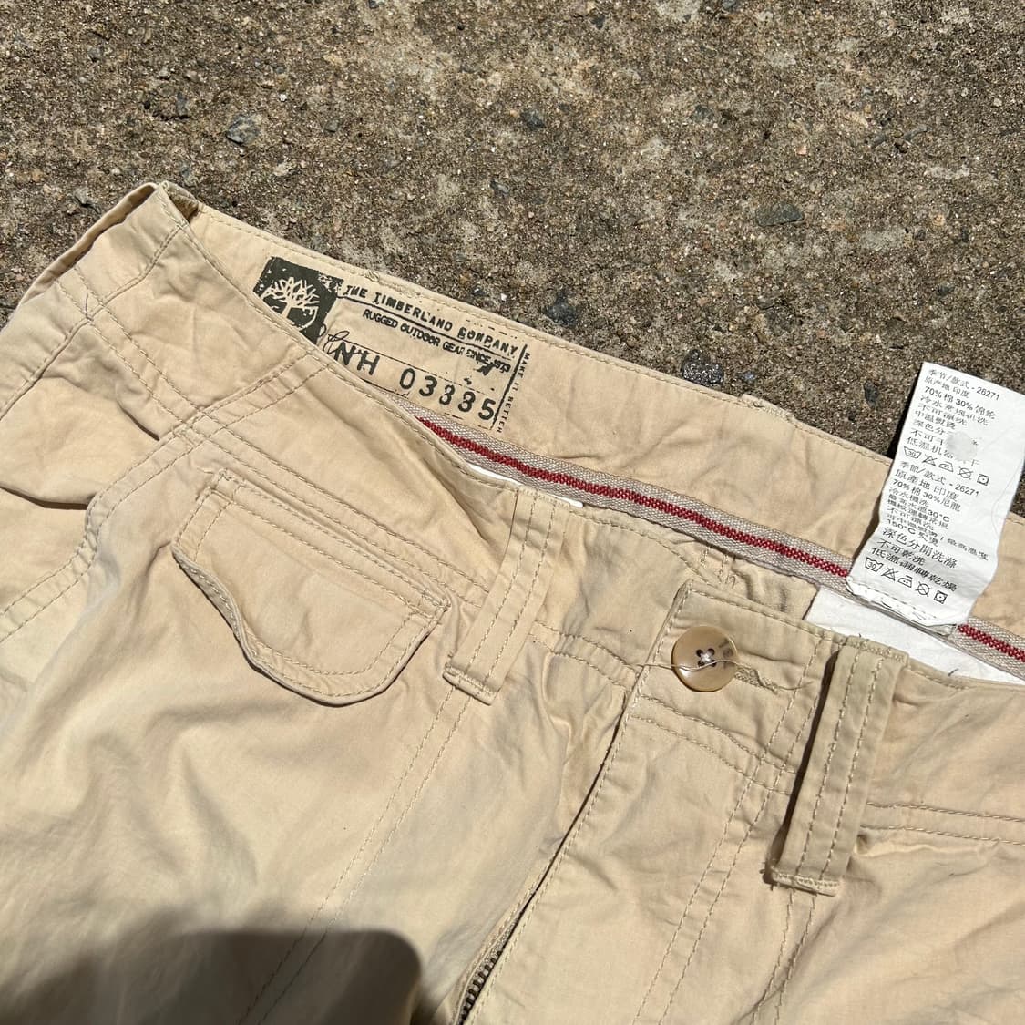 " timberland " cargo pants 후루츠패밀리