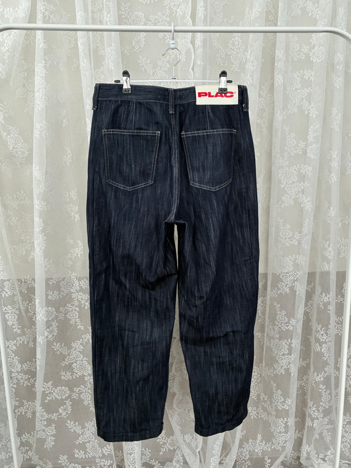 31) 플랙 PLAC 생지 와이드 데님 상품이미지2