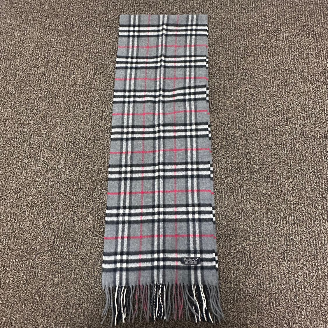 버버리 램스울 체크 머플러 목도리 상품이미지1