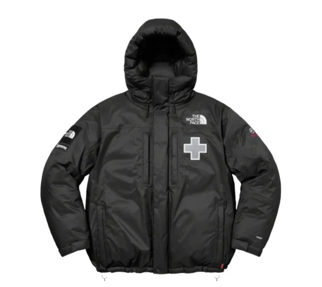 노스페이스 슈프림 콜라보 한정판 패딩 상품이미지1