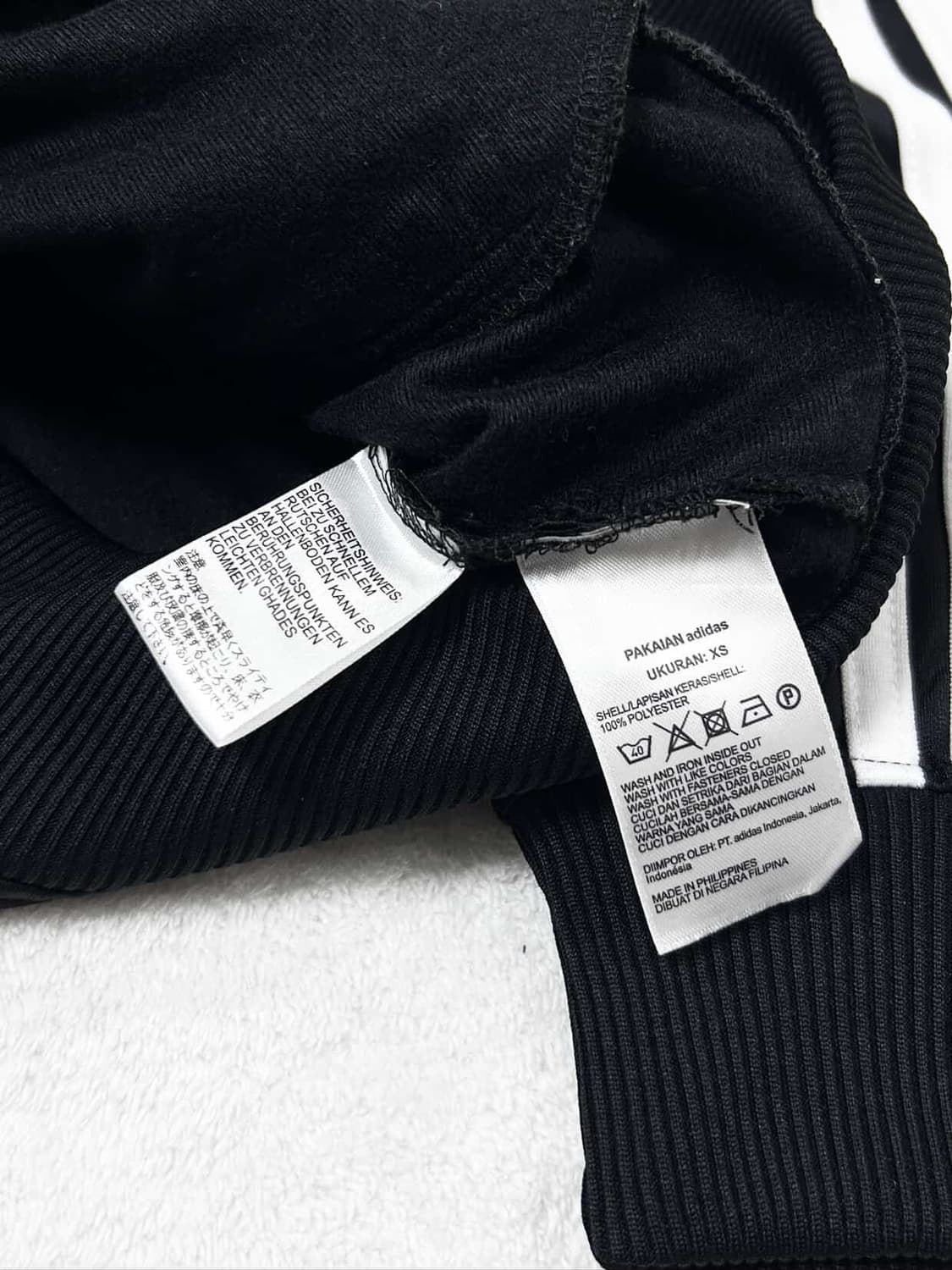 아디다스 블랙 파이어버드 져지 상품이미지8