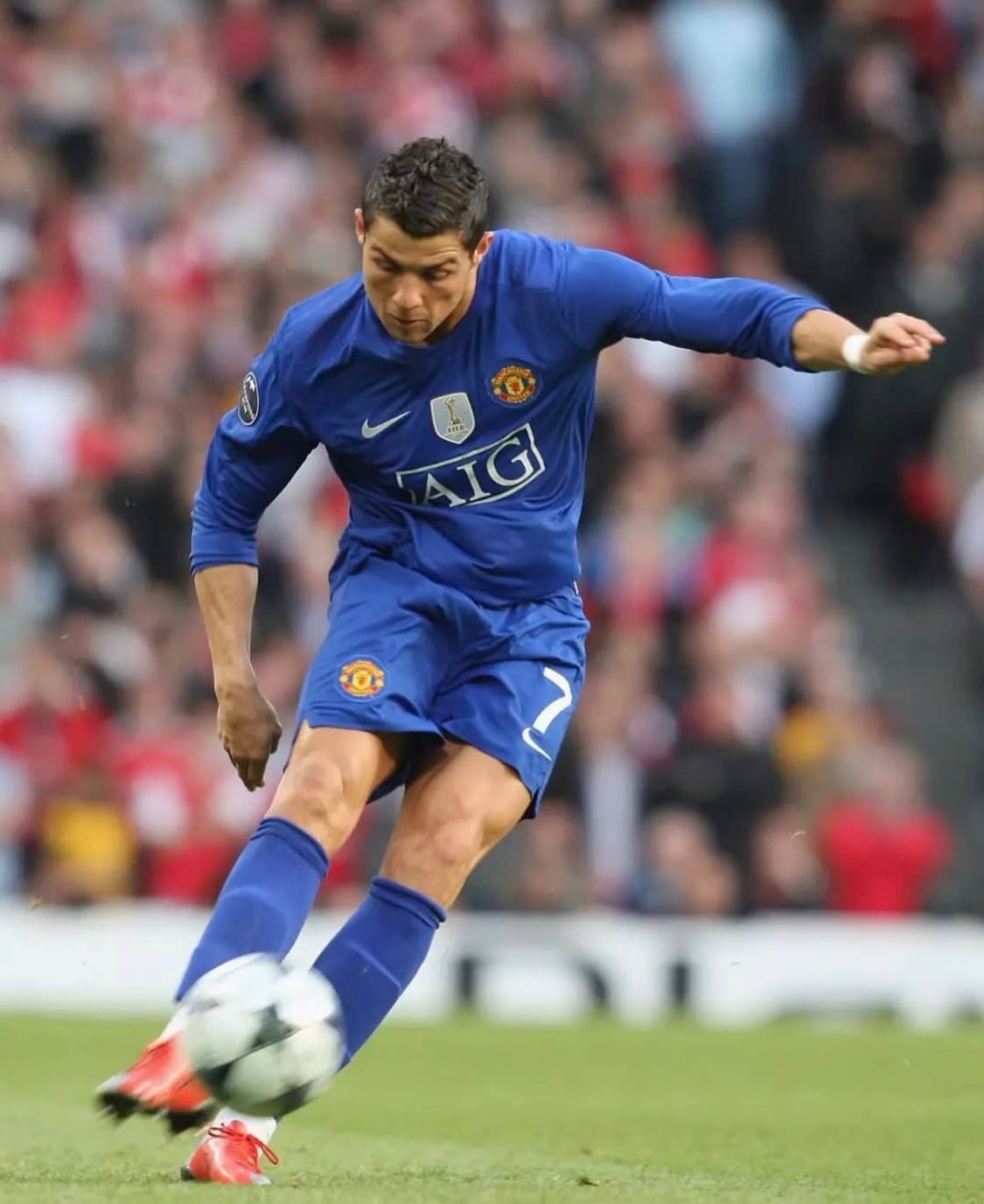 08-09 맨유 써드 챔스버전 호날두 긴팔 유니폼 L 상품이미지7