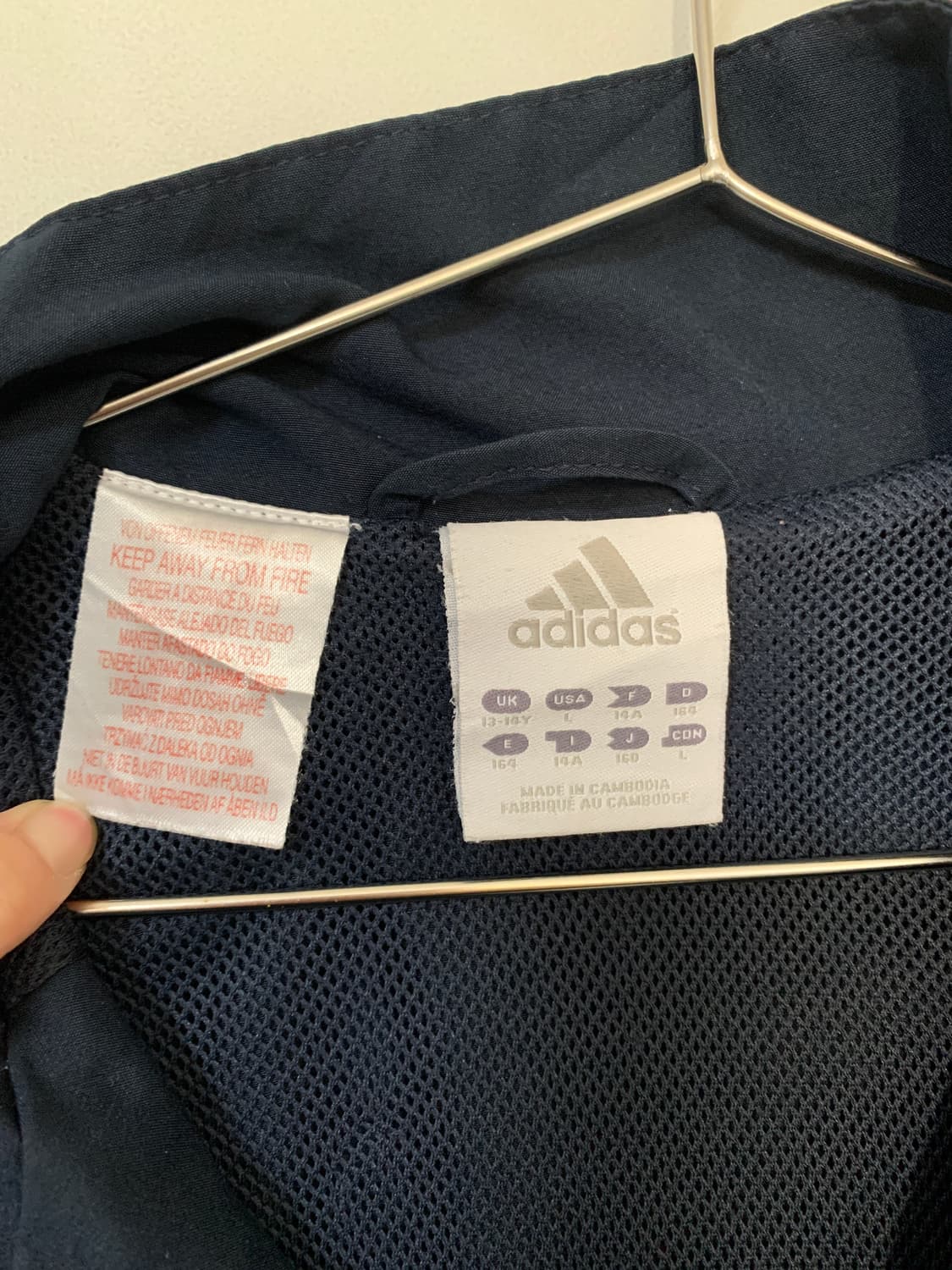 아디다스 사이드 라인 바람막이 상품이미지4