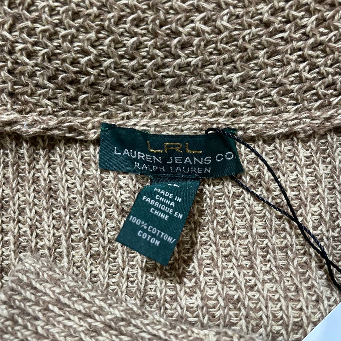 (XL) Lauren 로렌 랄프 로렌 숄 카라 버튼 니트 가디건 상품이미지7