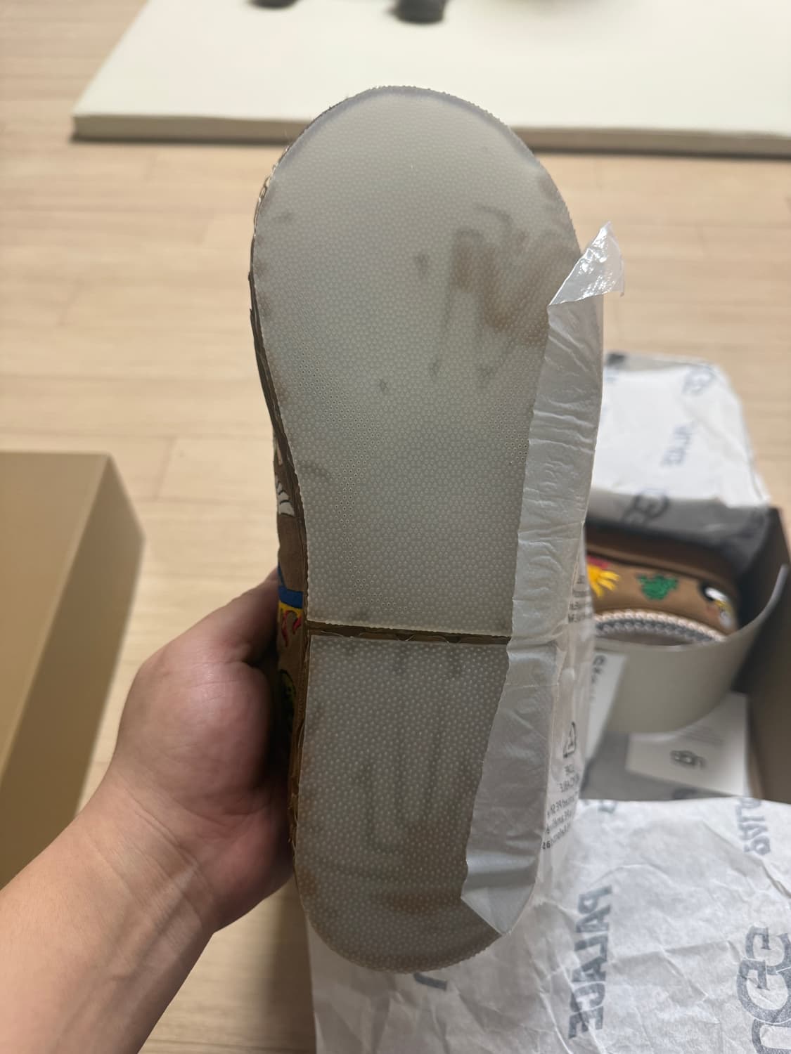 어그 x 팔라스 타스만 슬리퍼 체스트넛. us9  270 상품이미지3