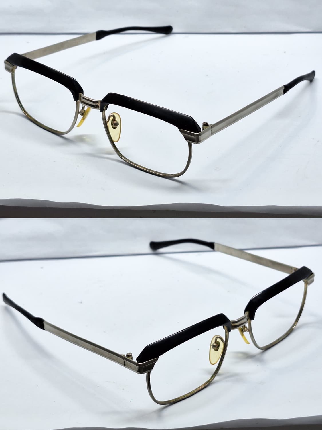 80s 일본 빈티지 SPM 선플래티늄 하금테 안경테 사바에 하우스 브랜드 상품이미지4