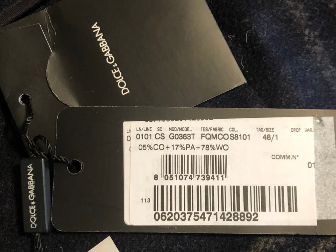 돌체앤가바나 울 후드 더플코트 상품이미지10