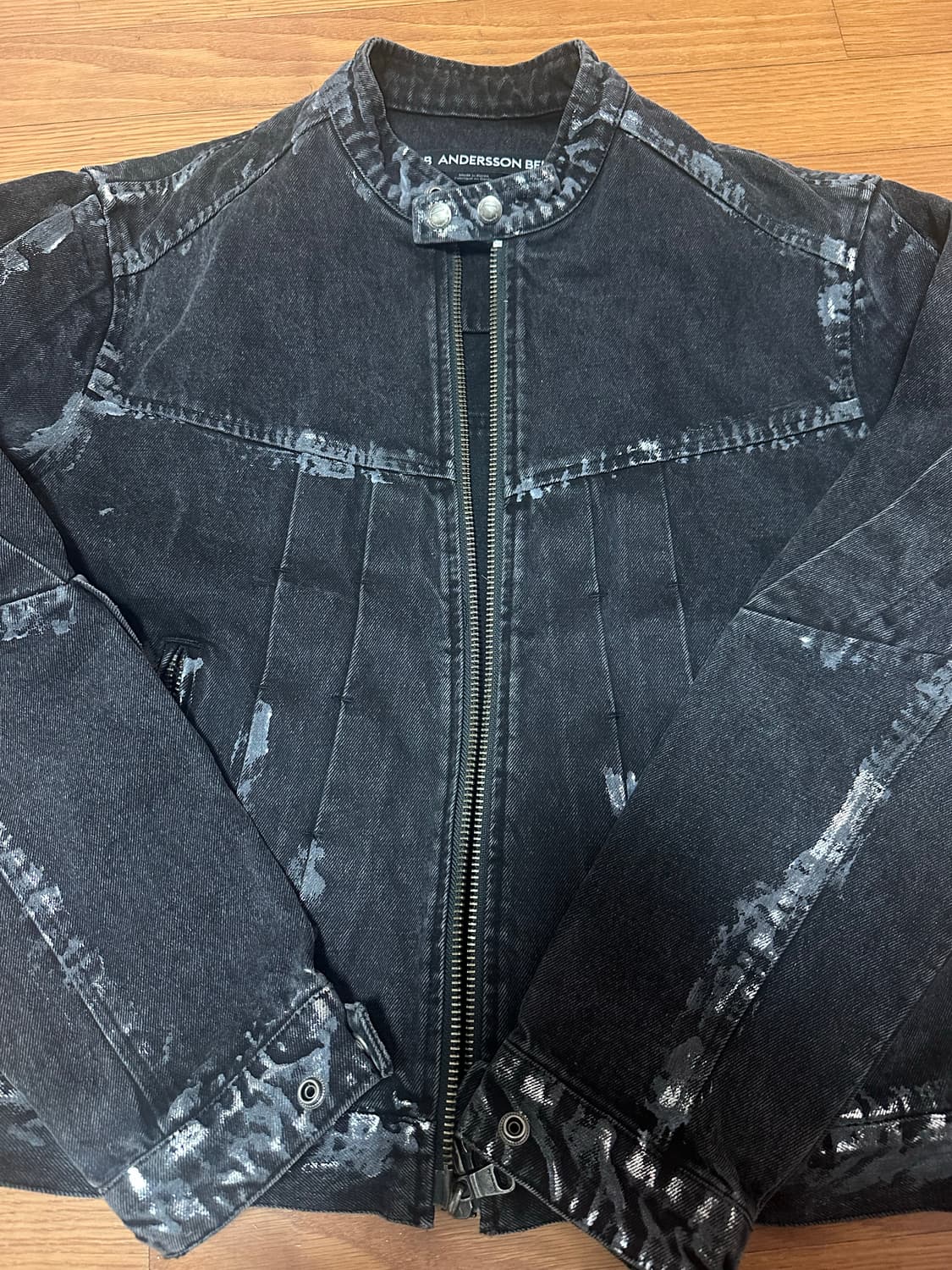 앤더슨벨 코티드 왁스 데님 자켓 M 상품이미지1