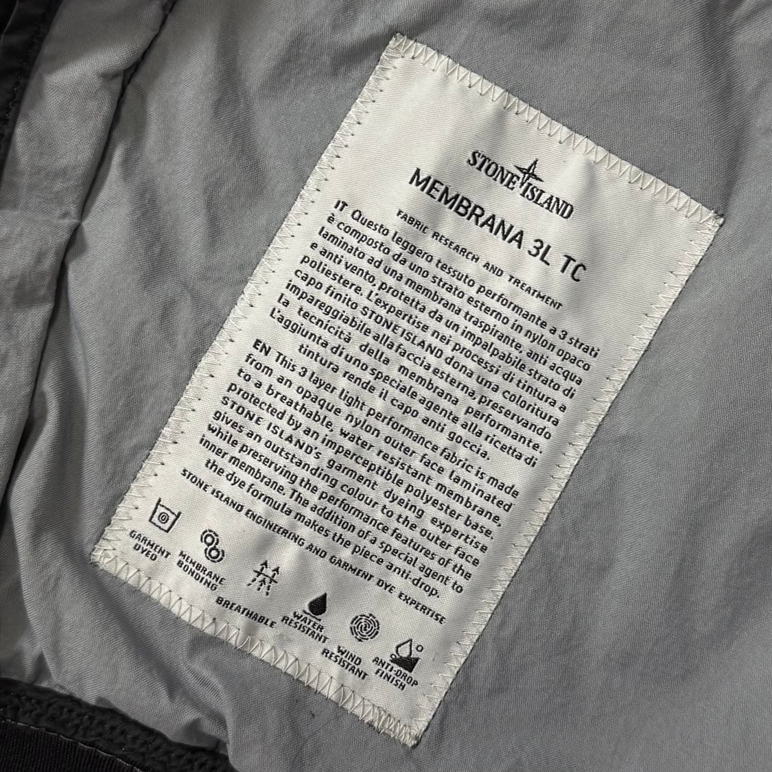 [M/당일출고]스톤아일랜드 멤브라나 3L TC 바람막이 상품이미지7