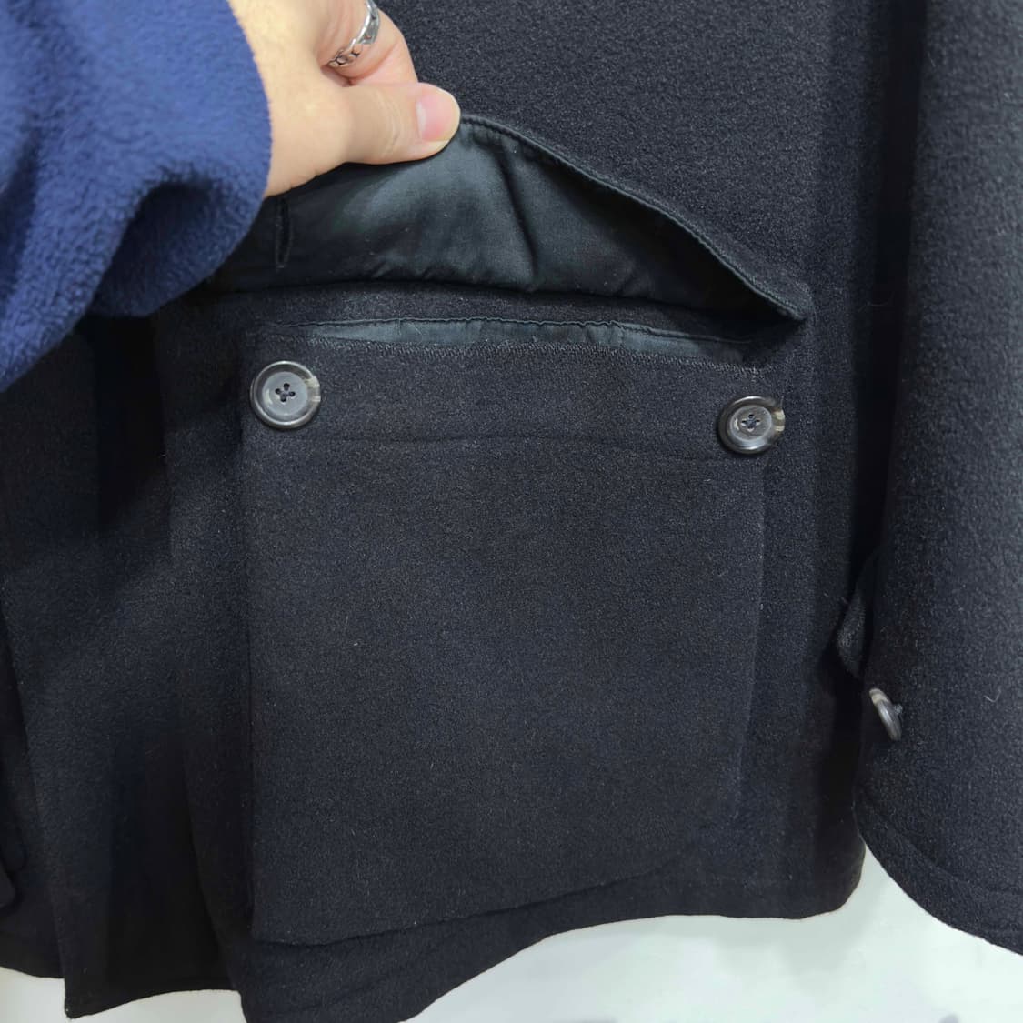 폴로 랄프로렌 울 롱 코트 상품이미지4