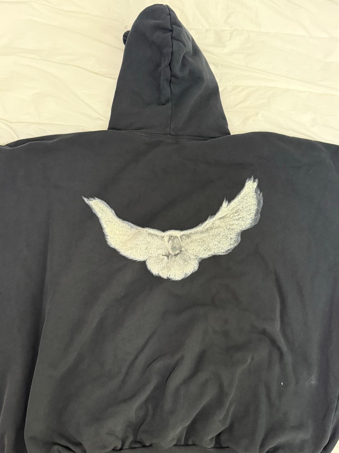 이지갭 도브 후드 워시드 블랙 M 상품이미지1