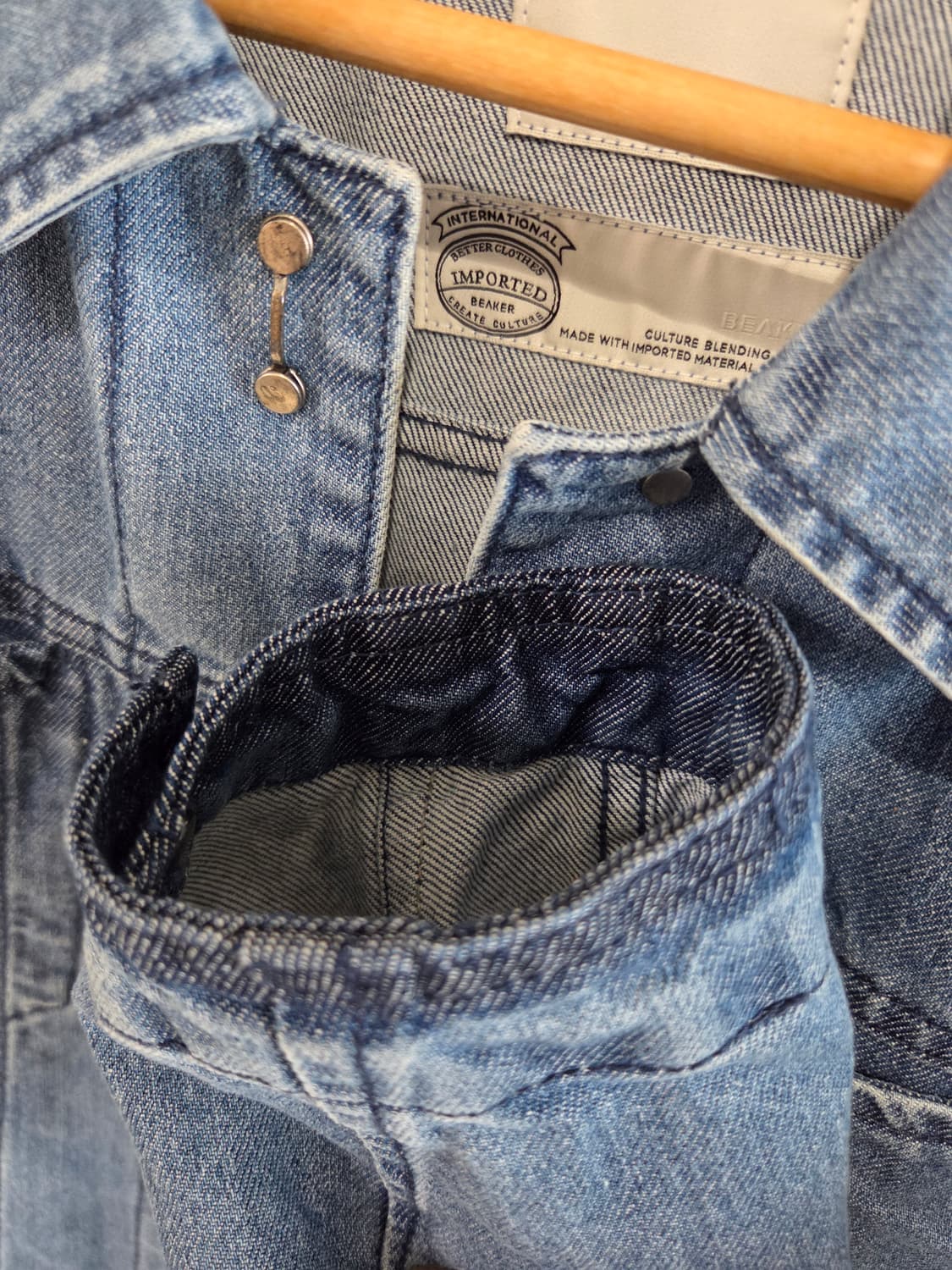 비이커 데님자켓2 상품이미지5