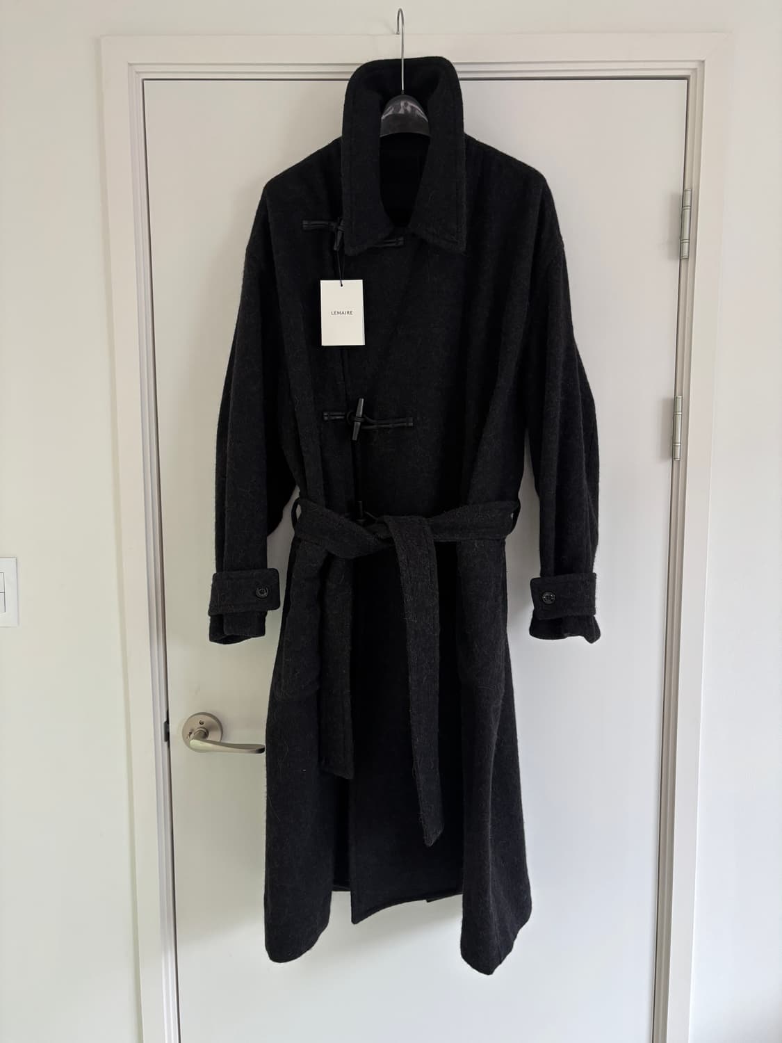 24FW 알파카 모헤어 더플 코트 상품이미지2