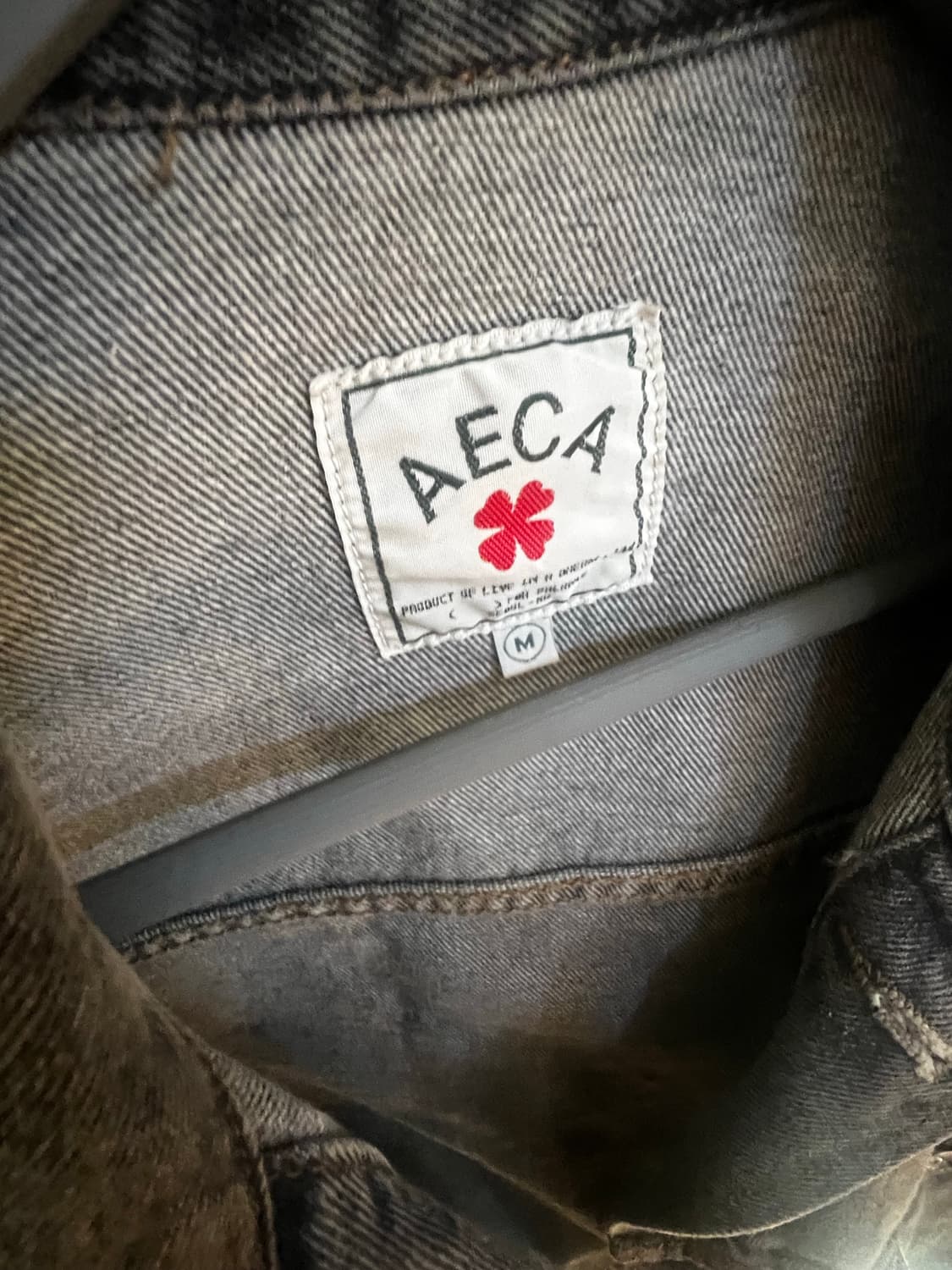 에이카화이트DAY AND NIGHT TRUCKER JACKET-GREY 상품이미지5