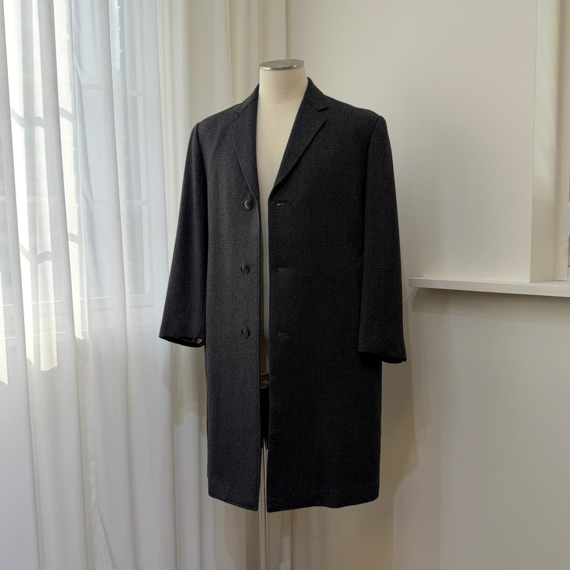 TAILOR KANO Bespoke Wool Coat 상품이미지2