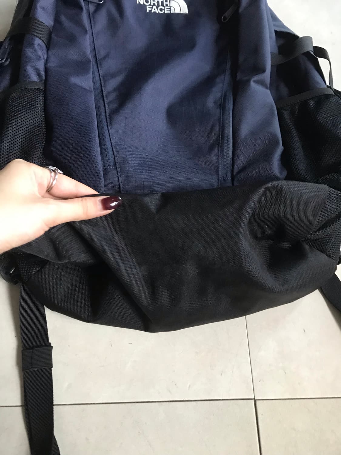 노페 네이비 백팩 상품이미지8