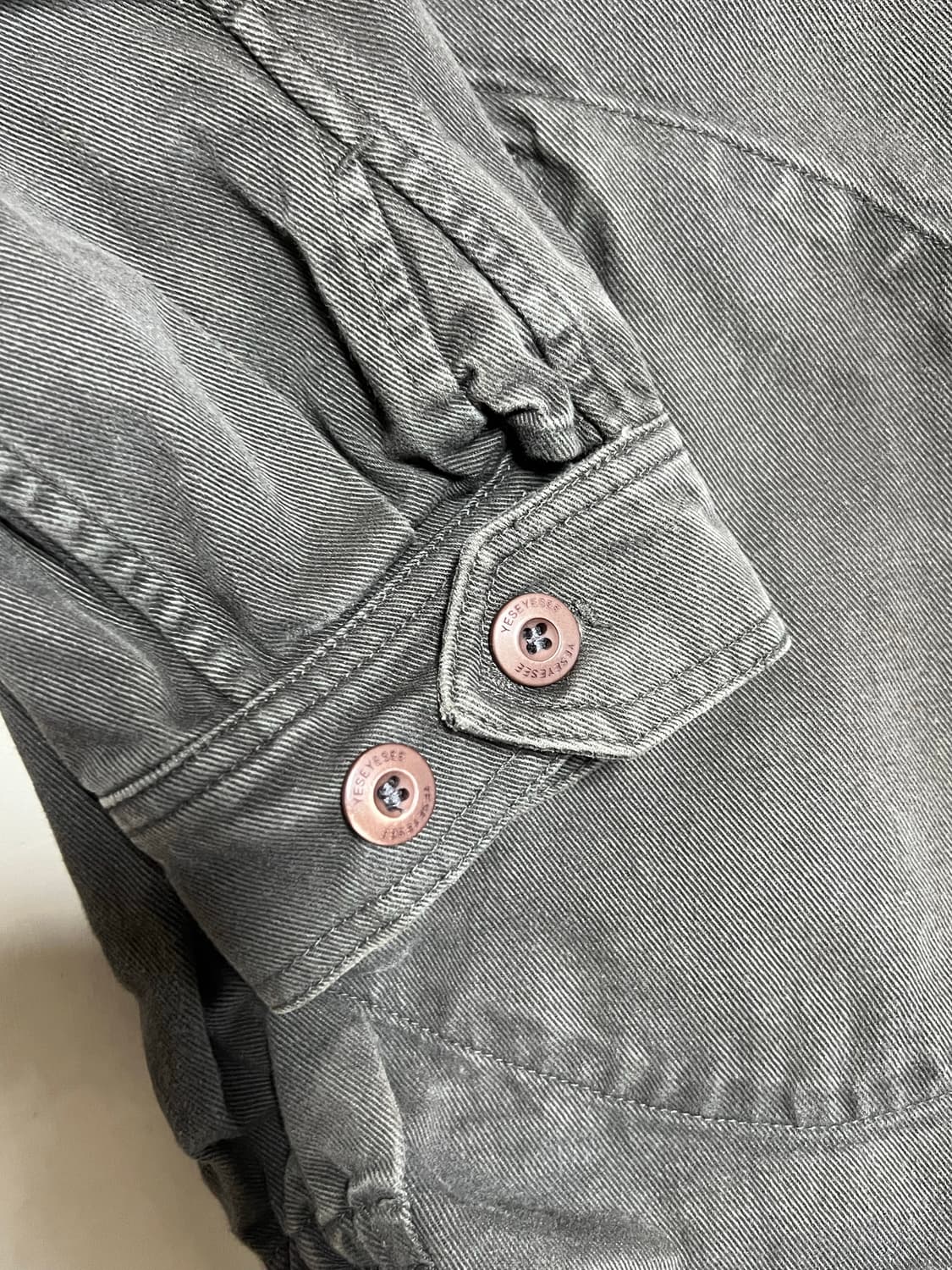 예스아이씨 Patched Zip Jacket Charcoal 사이즈 L 상품이미지6
