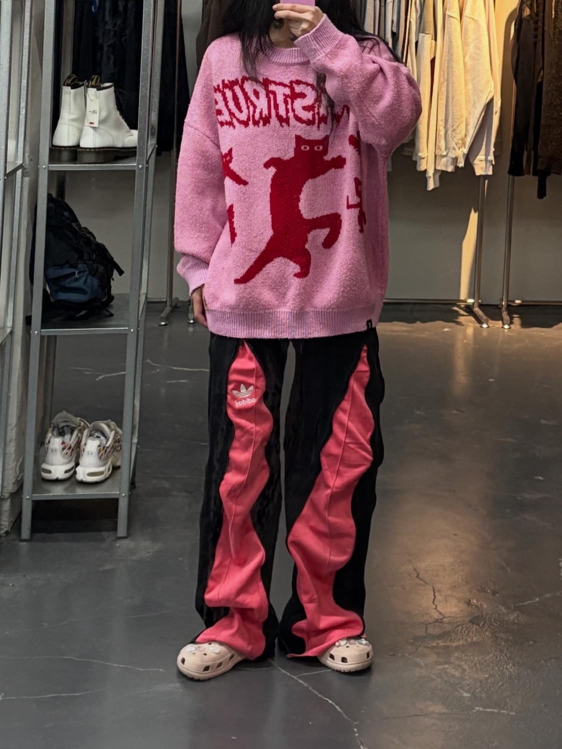 러브이즈트루 2D 고양이 니트 A2737 상품이미지1