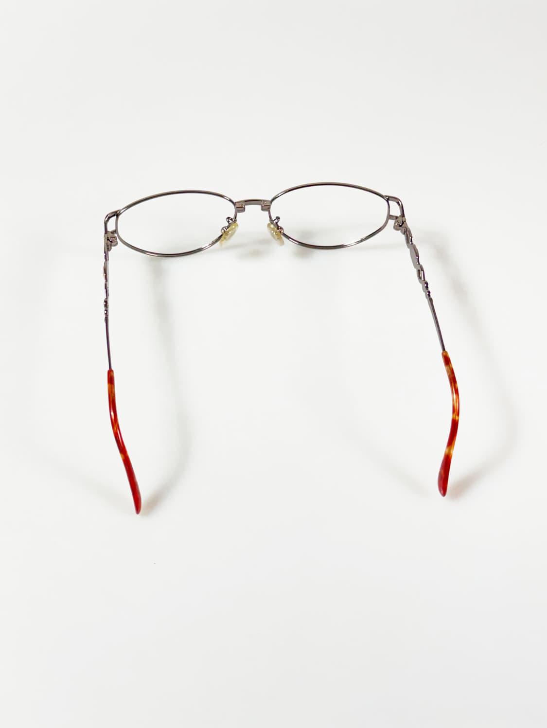 90s EVER YOUNG 슬림 오벌 메탈 프레임 빈티지 안경 상품이미지6