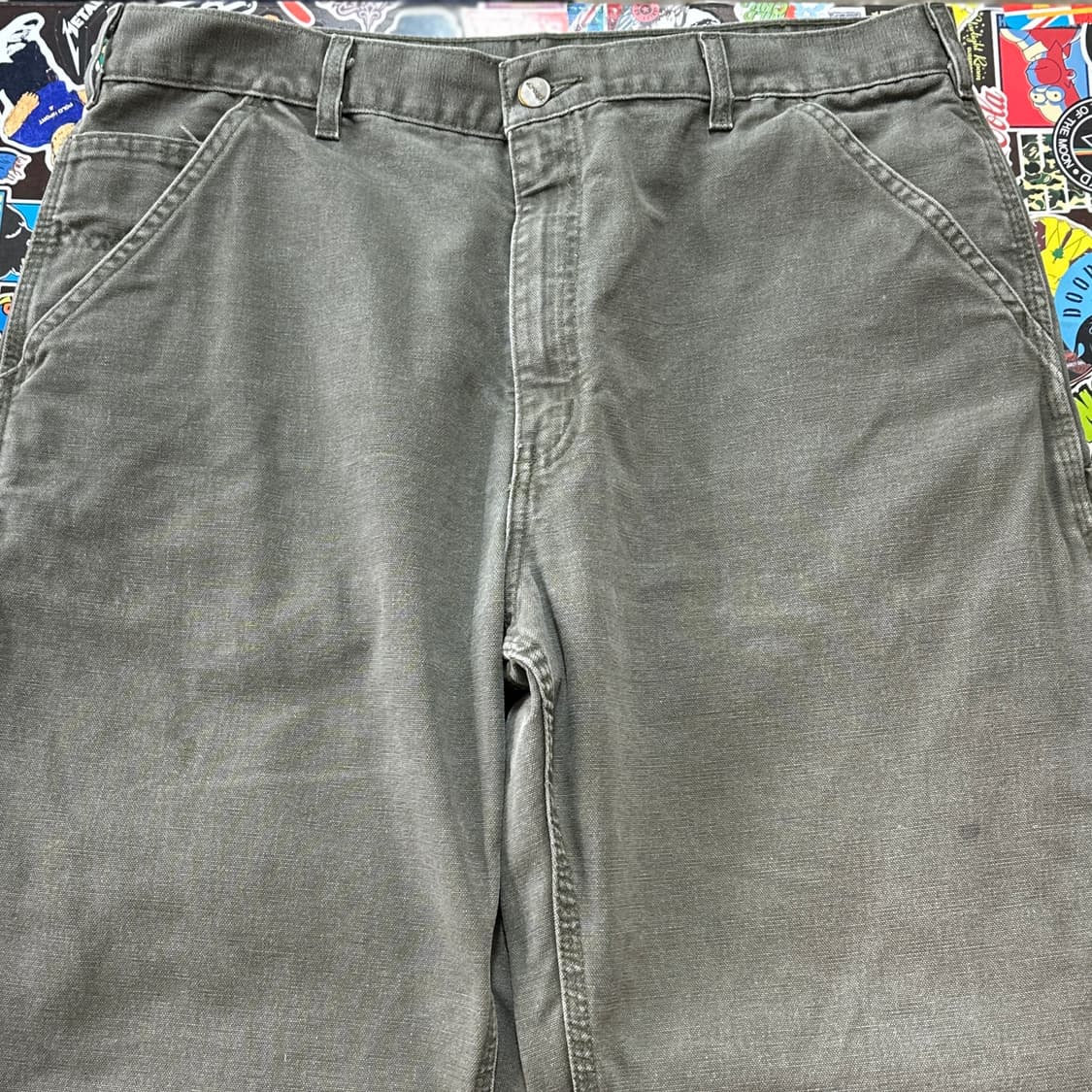 칼하트 카펜터 팬츠 B11-MOS 36 상품이미지4