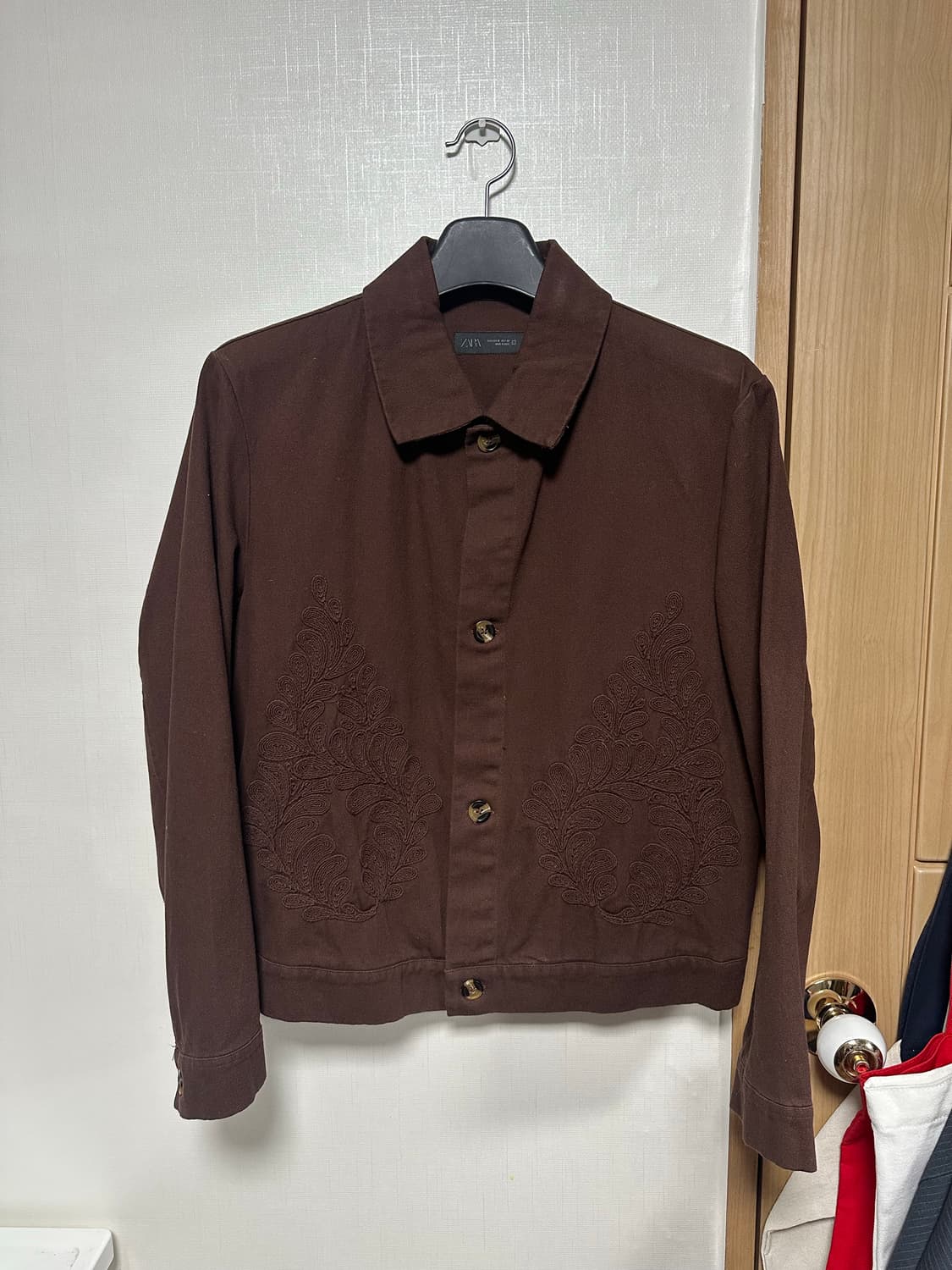 zara 자수 블루종 상품이미지1