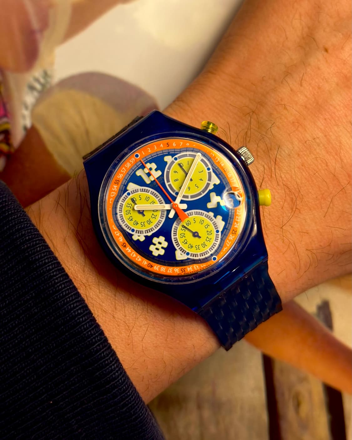 97년판) 빈티지 스와치 크로노 COOL PACK 상품이미지1