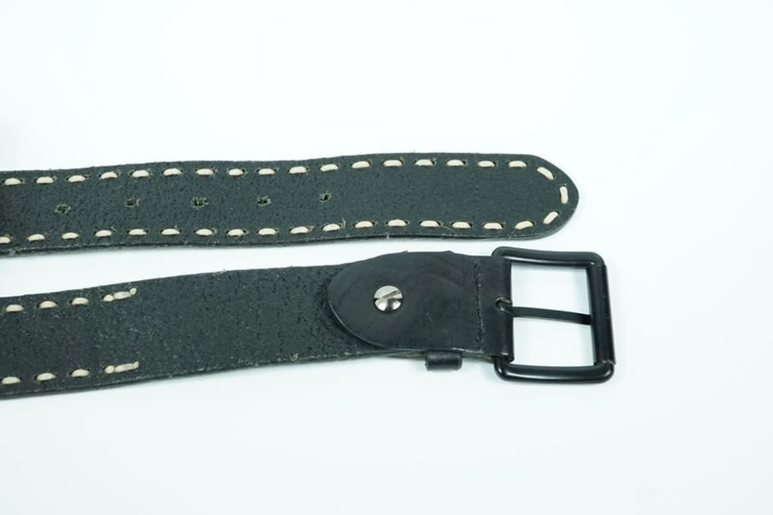 NOTON 화이트 스티치 가죽 벨트 상품이미지6