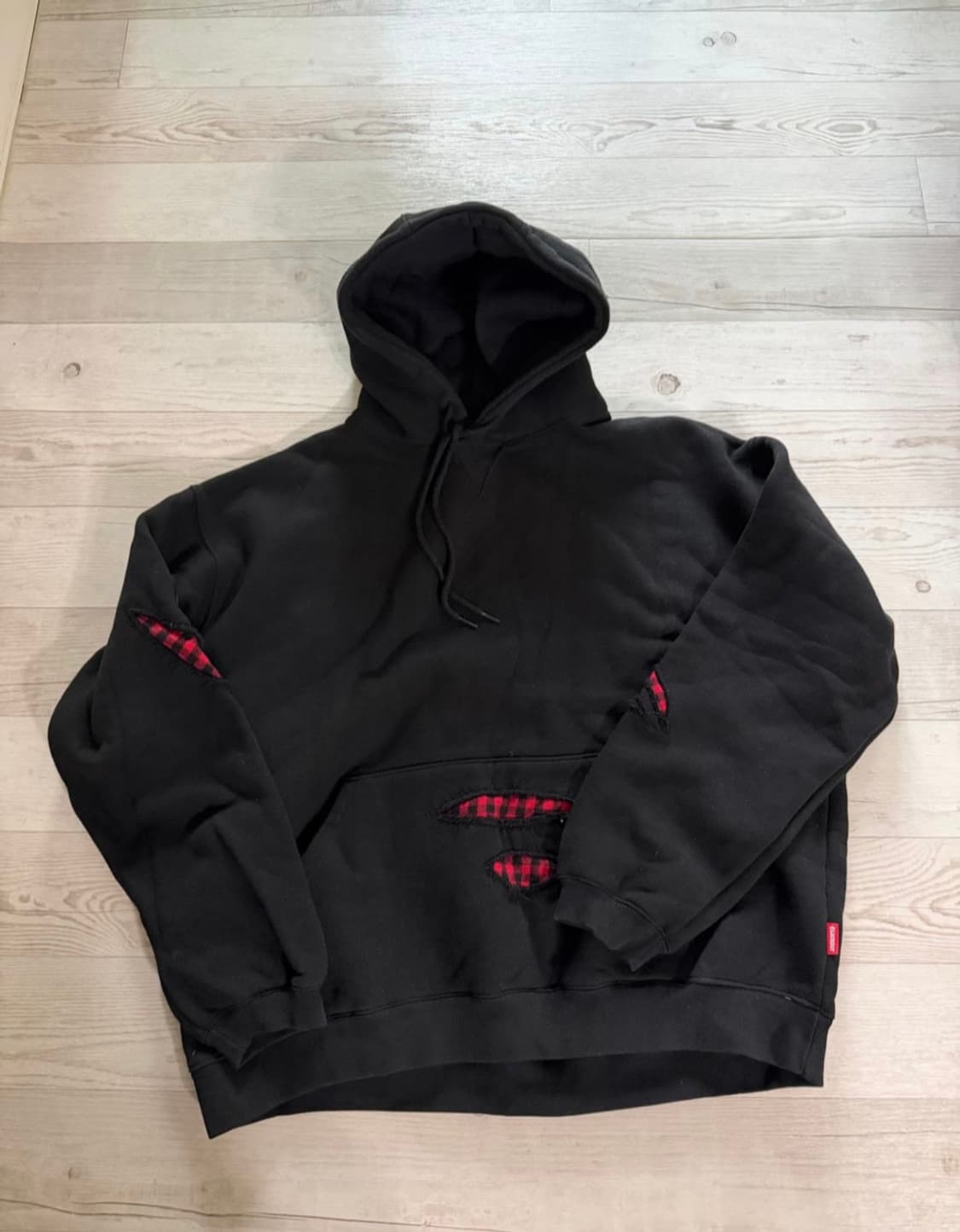 블랙아웃 스크래치후드 상품이미지1