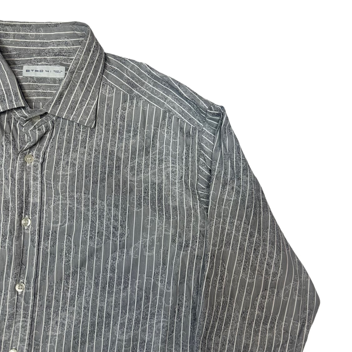 에트로 스트라이프 페이즐리셔츠 100 상품이미지2