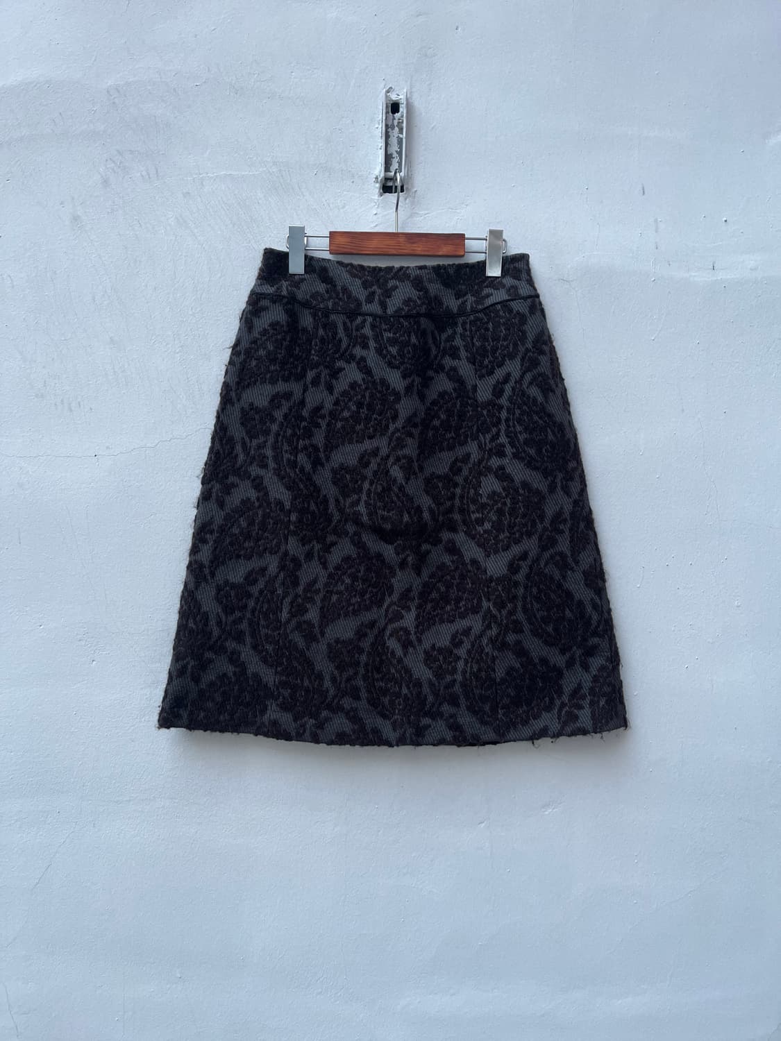 Scapa (maede in japan) 페이즐리 패턴 스커트  상품이미지3