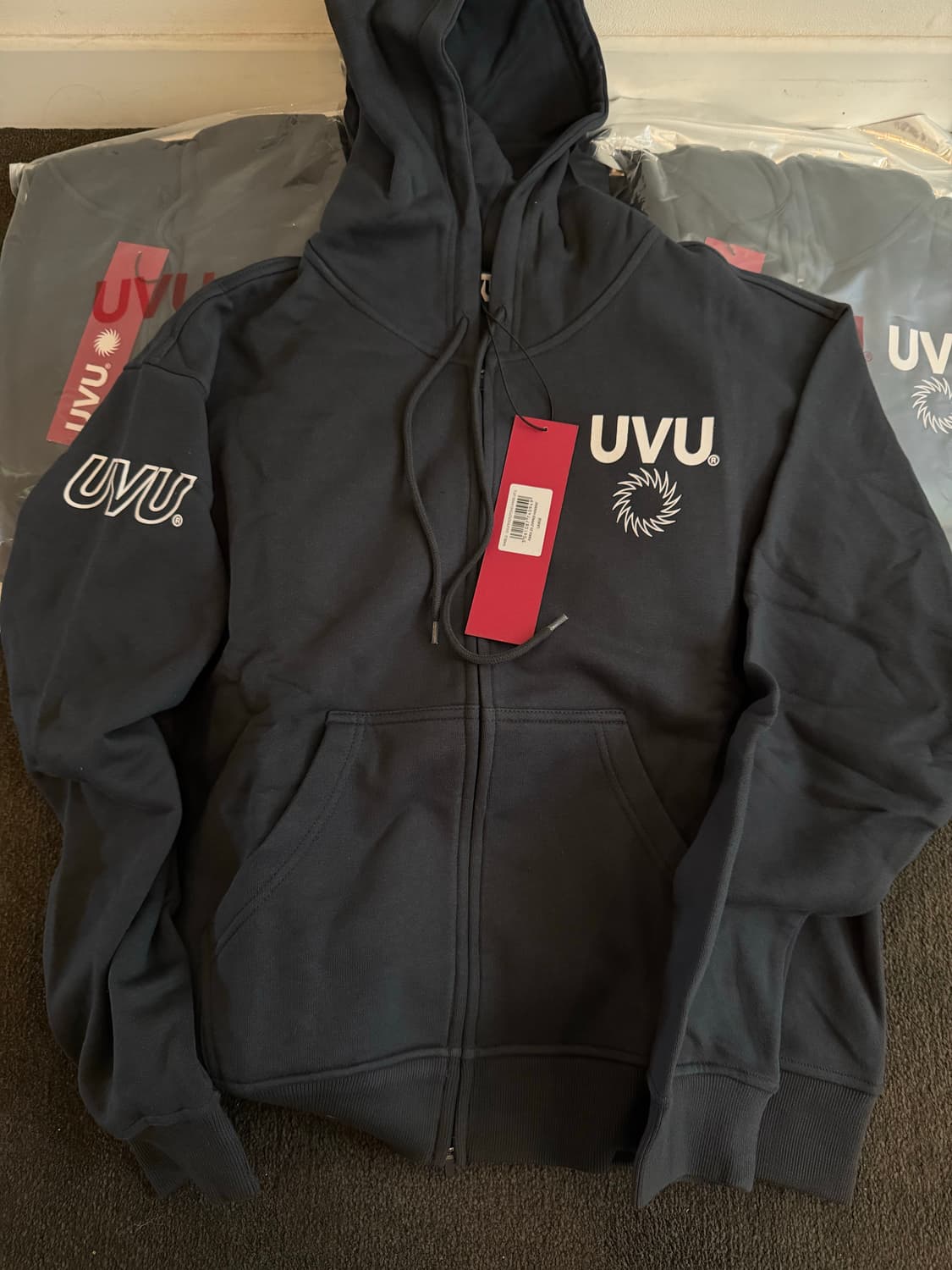 [새상품-L/XL]UVU Paris 25 Zipped Hoodie 상품이미지1