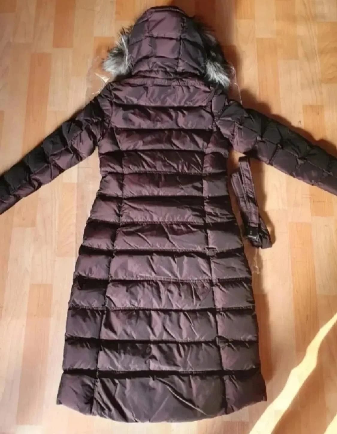 [새제품] K2패딩 레아 여성패딩 롱기장 구스다운 벨트포함 플럼(90) 상품이미지6