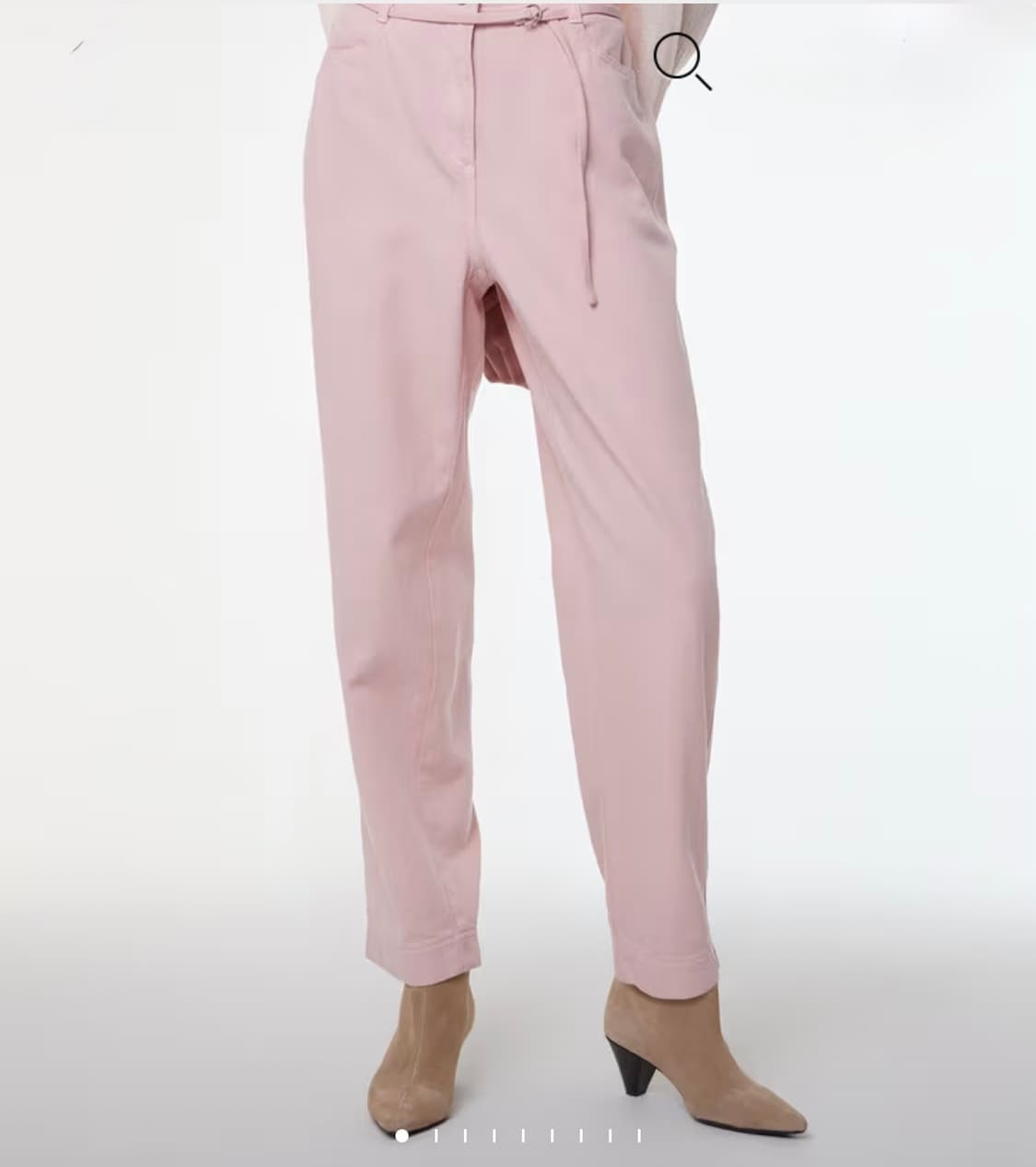 athe 아떼바네사브루노 핑크 데님 팬츠 상품이미지2