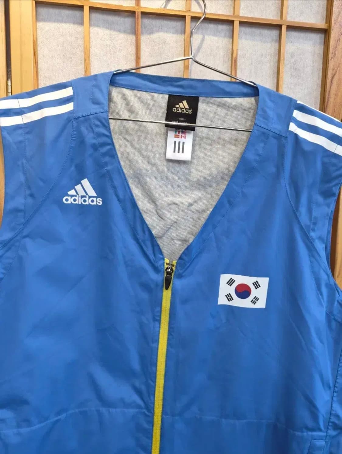 아디다스 대한민국 국대 바람막이 조끼 105 상품이미지2