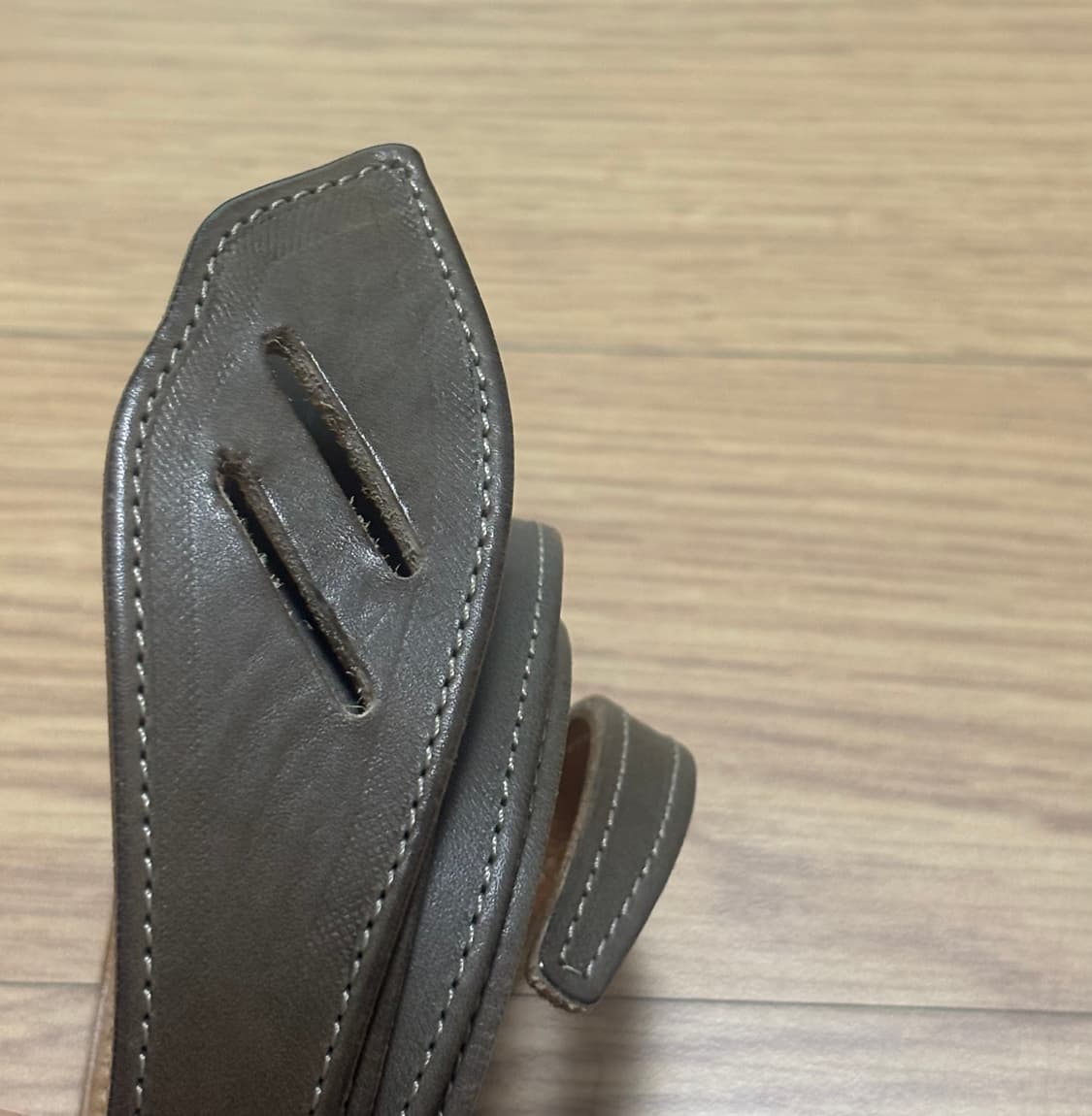 [새상품] 올드 조 old joe 스네이크 소가죽 벨트 상품이미지8