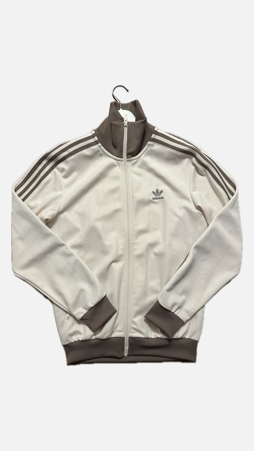 아디다스 베켄바우어 트랙탑 원더 화이트 트레이스 브라운  상품이미지1