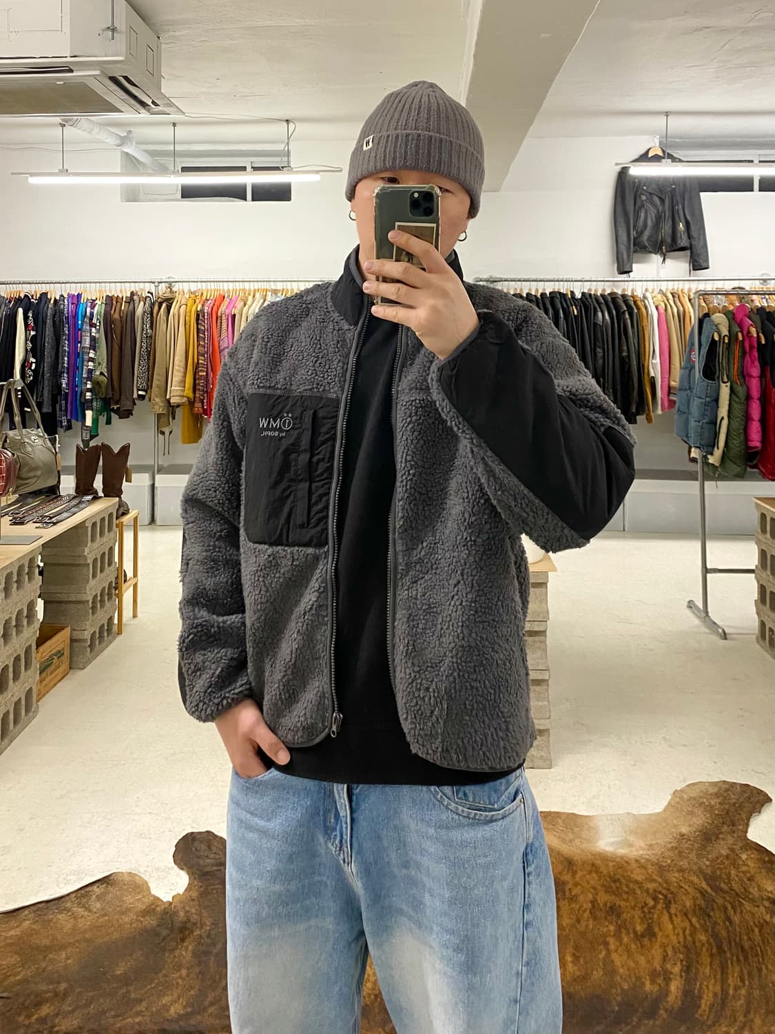 SOPHNET x GU fleece jacket 소프넷 지유 플리스 자켓 상품이미지7