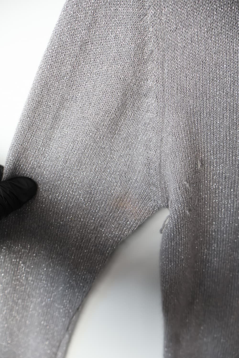 Ined Gray Wool Pearl Cardigans 상품이미지8