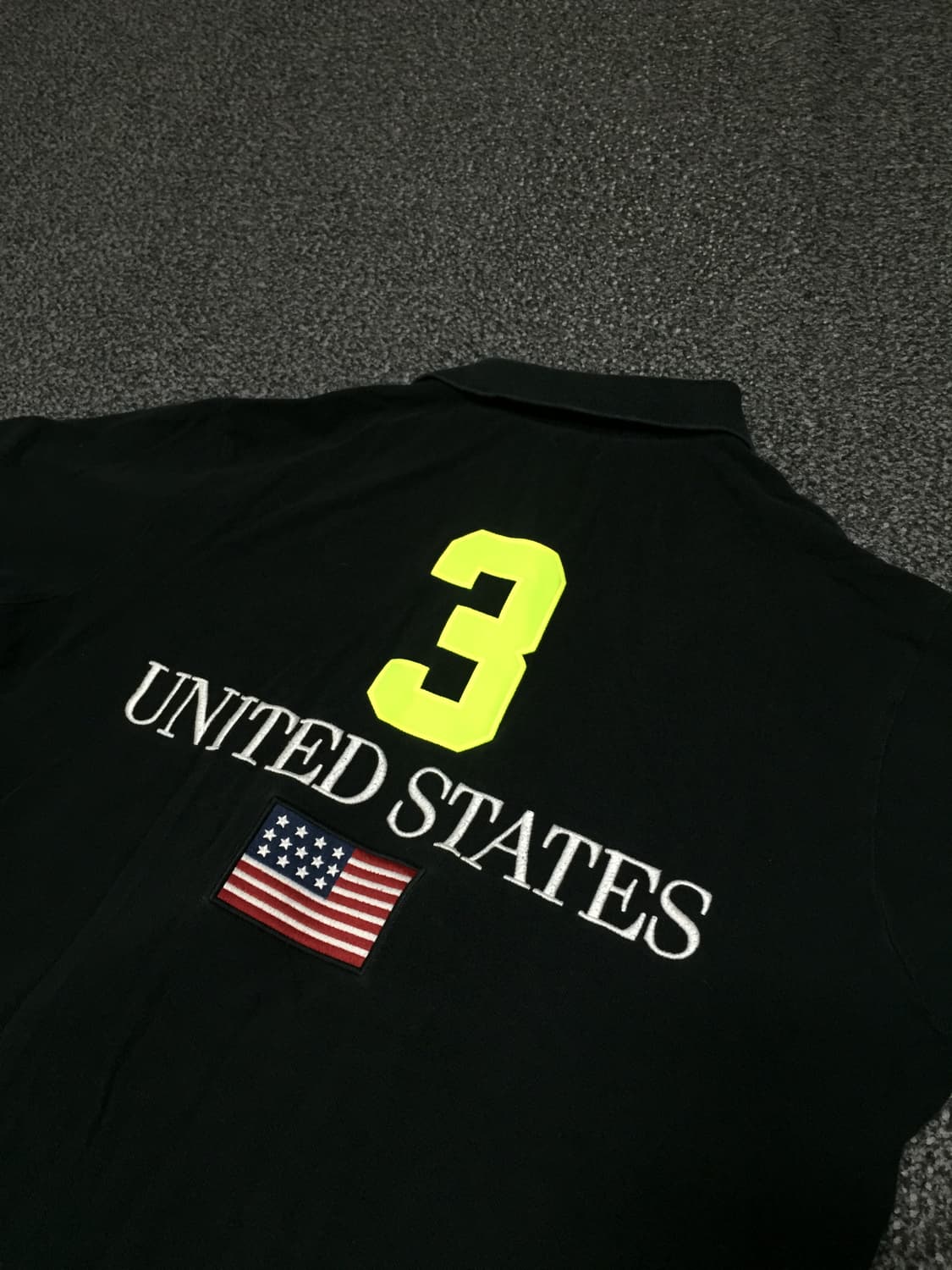 폴로 랄프로렌 빅포니 성조기 반팔 카라티 XL 상품이미지1