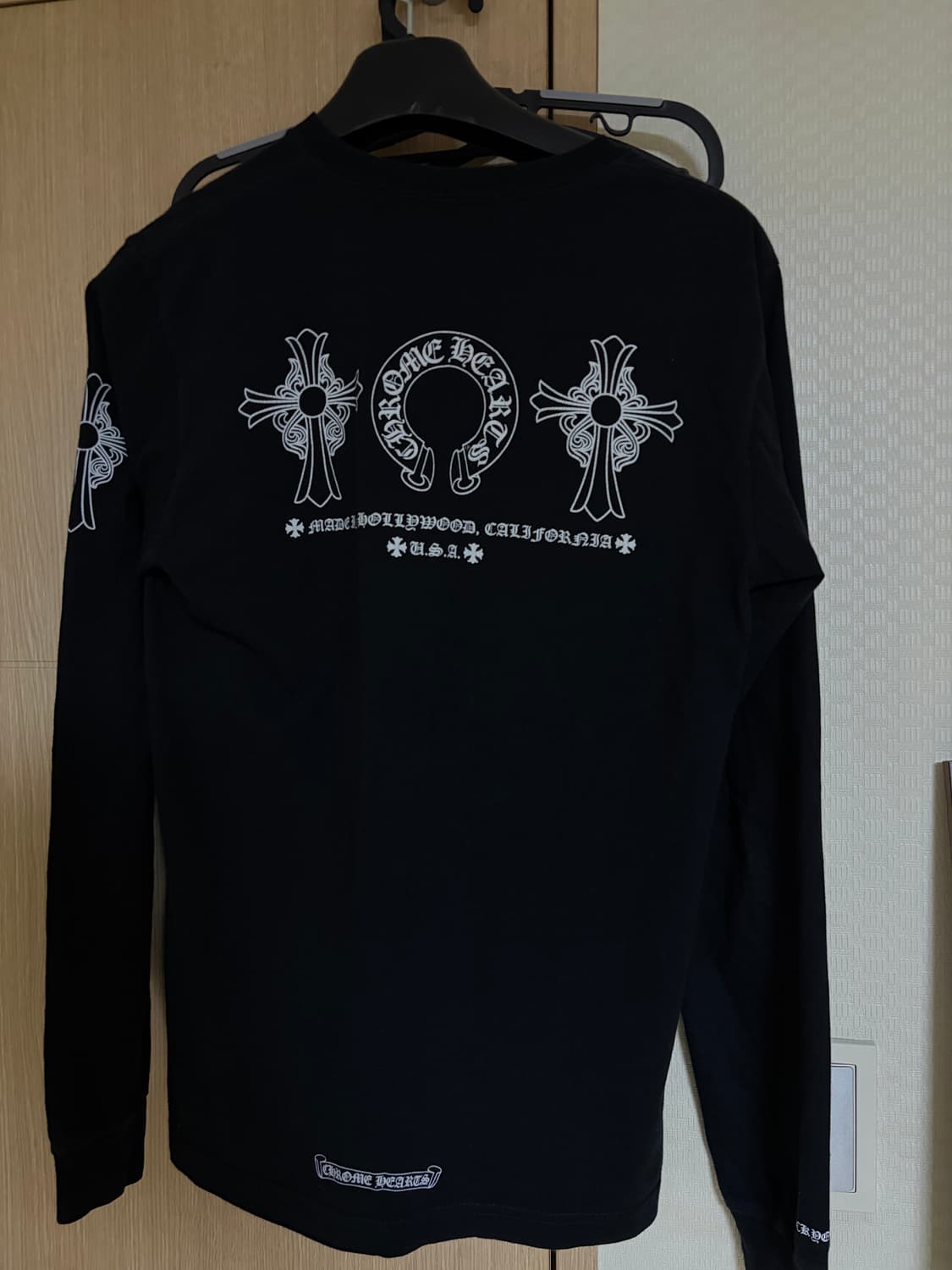 M) 크롬하츠 블락 긴팔 티셔츠 롱슬리브 상품이미지2