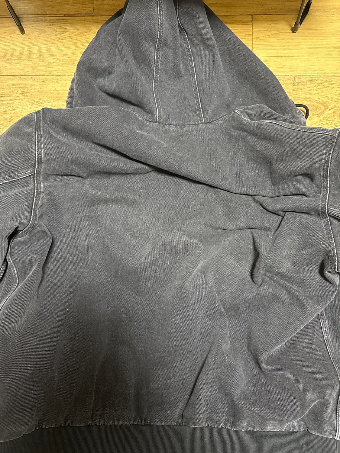 칼하트 데님 액티브 스톤워시드 자켓 상품이미지3