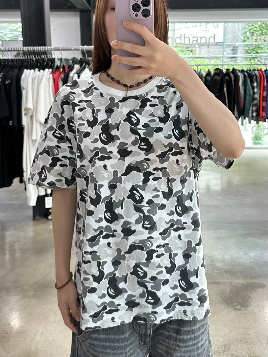 베이프 카모 반팔티셔츠 상품이미지3