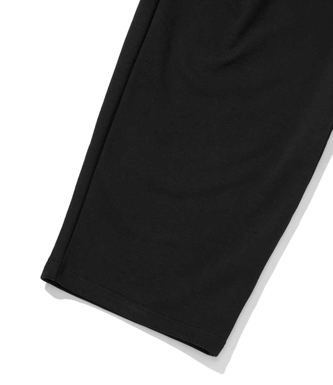 스웨이드 투 턱 롱 팬츠 블랙 상품이미지6