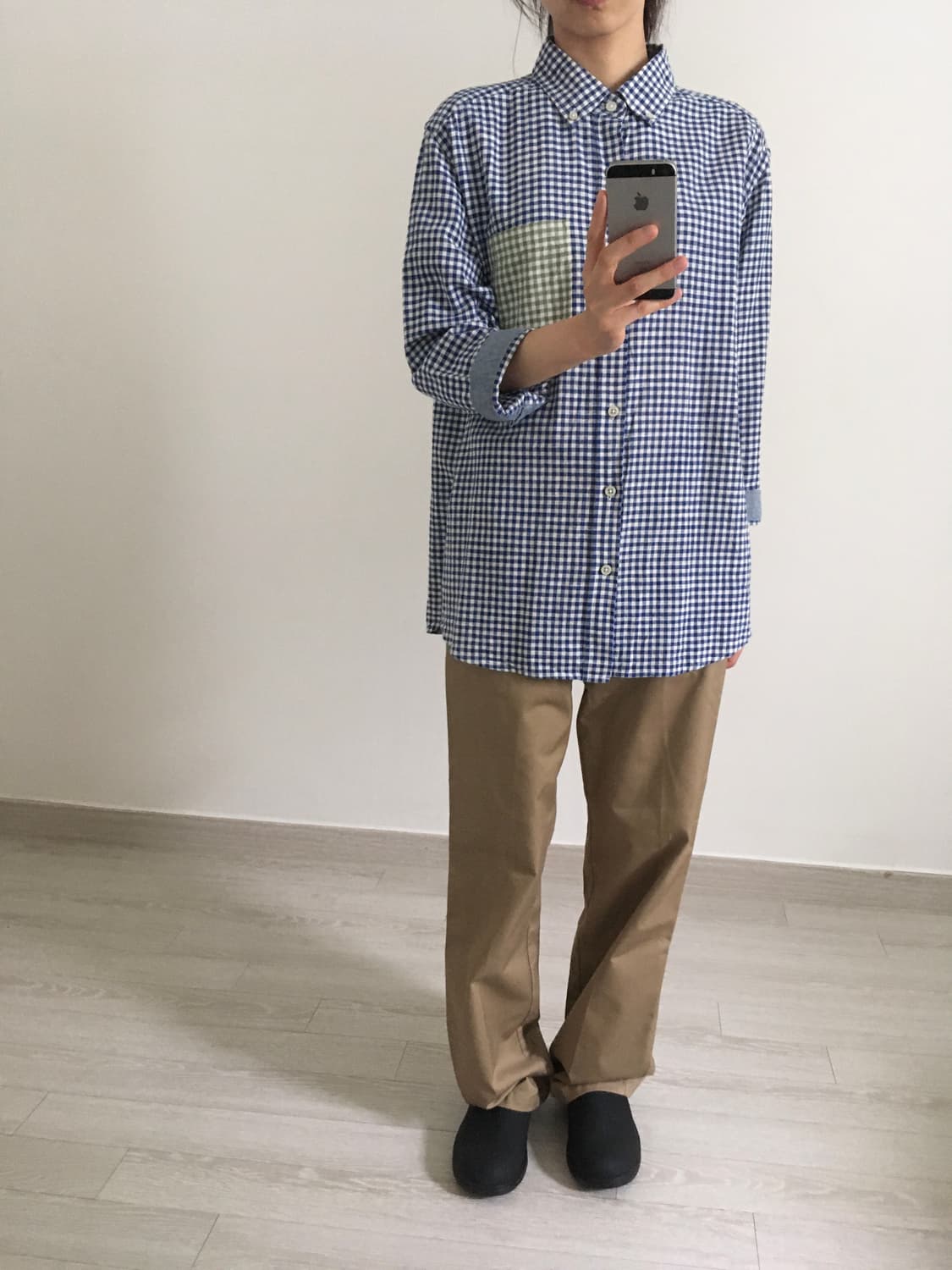 deep beige twill pants 상품이미지2
